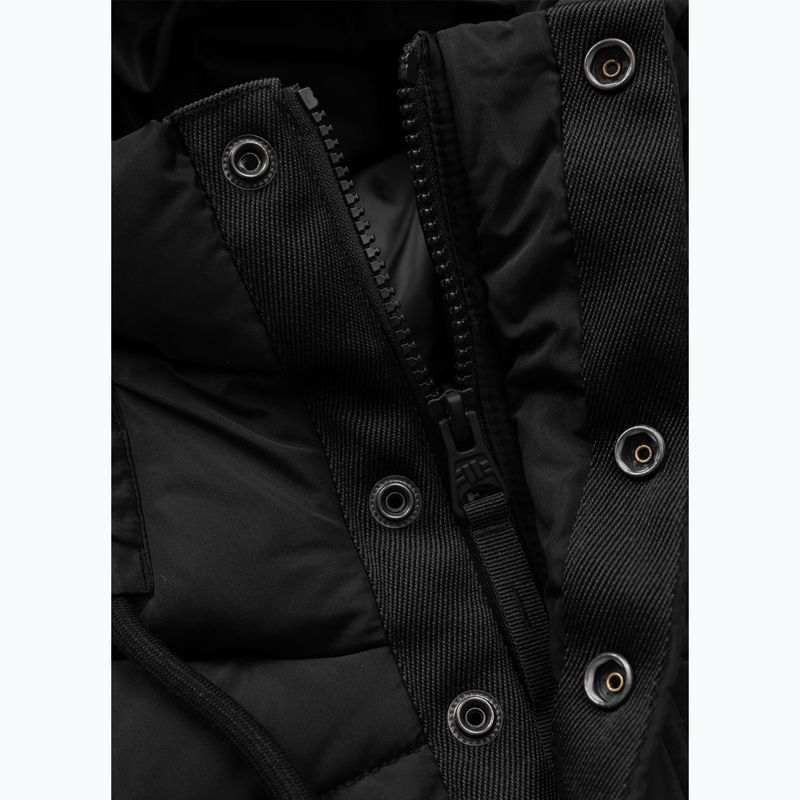 Dámská zimní bunda Pitbull Amalia Padded Hooded black 8