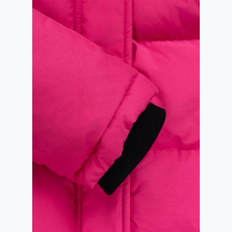Dámská zimní bunda Pitbull Azalea Quilted Hooded raspberry red 14