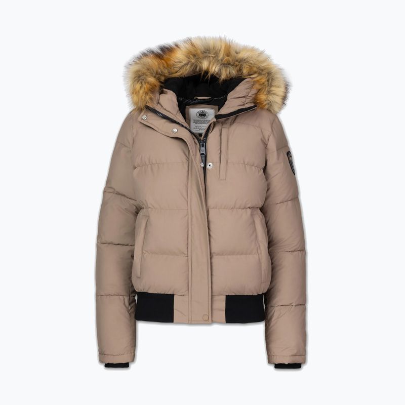 Dámská zimní bunda Pitbull Azalea Quilted Hooded dark san 7
