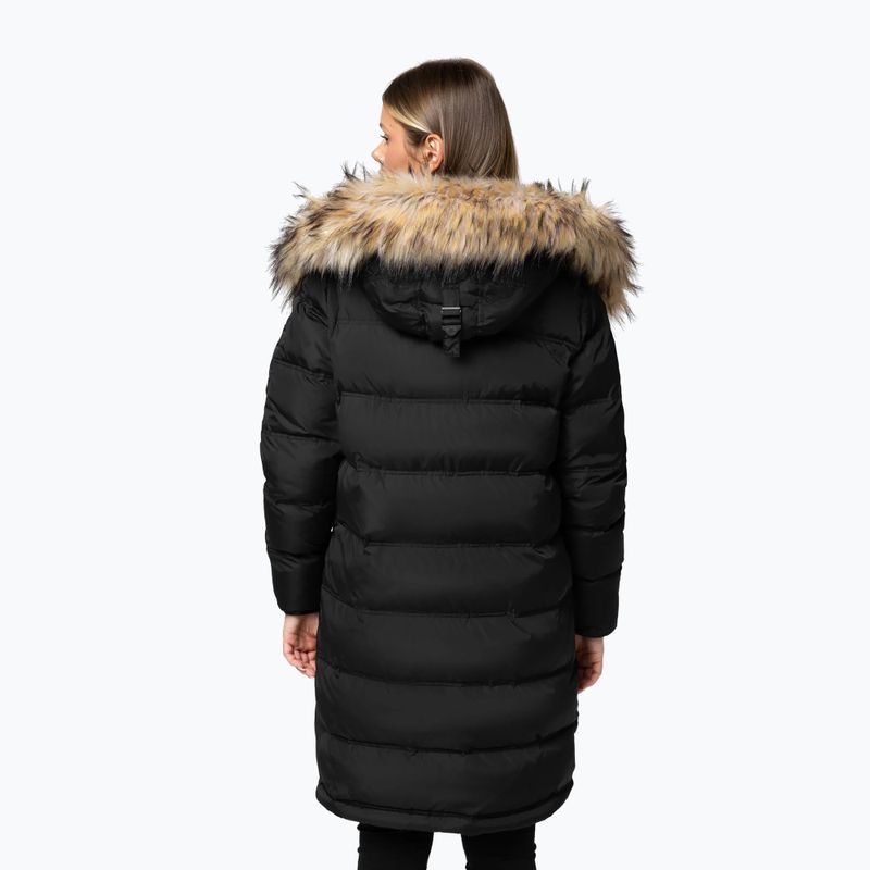Dámská zimní bunda Pitbull Queenston Padded Hooded black 3