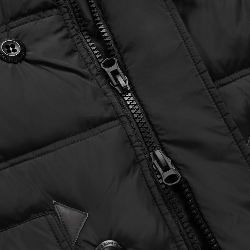 Dámská zimní bunda Pitbull Queenston Padded Hooded black 11