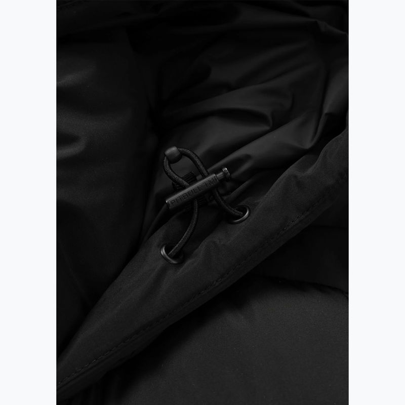 Dámská vesta Pitbull Ashley Padded Hooded Long black 9