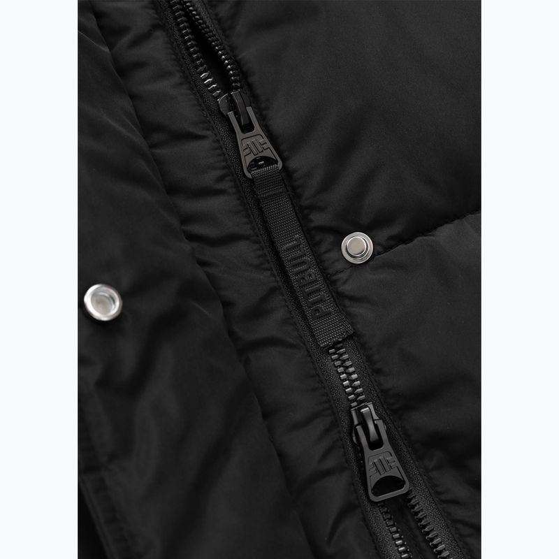 Dámská vesta Pitbull Ashley Padded Hooded Long black 12