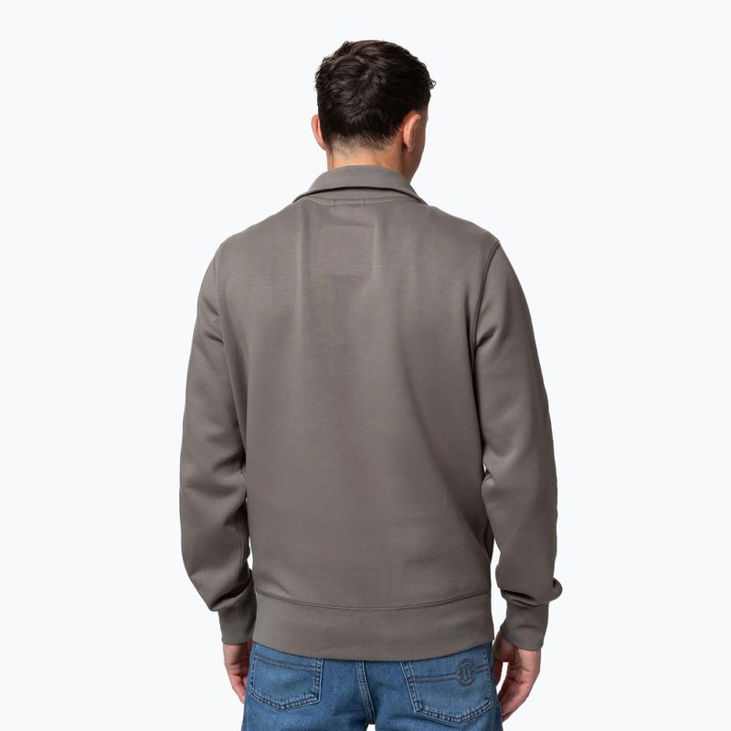 Pánská mikina Pitbull Sampson HZ taupe 3