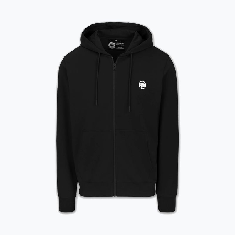 Pánská mikina Pitbull Nugget Small Logo Hooded Zip black 5