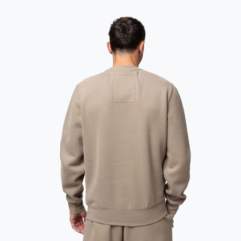 Pánská mikina Pitbull Small Logo Crewneck pale sand 3