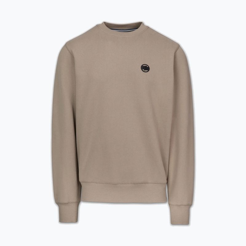 Pánská mikina Pitbull Small Logo Crewneck pale sand 6