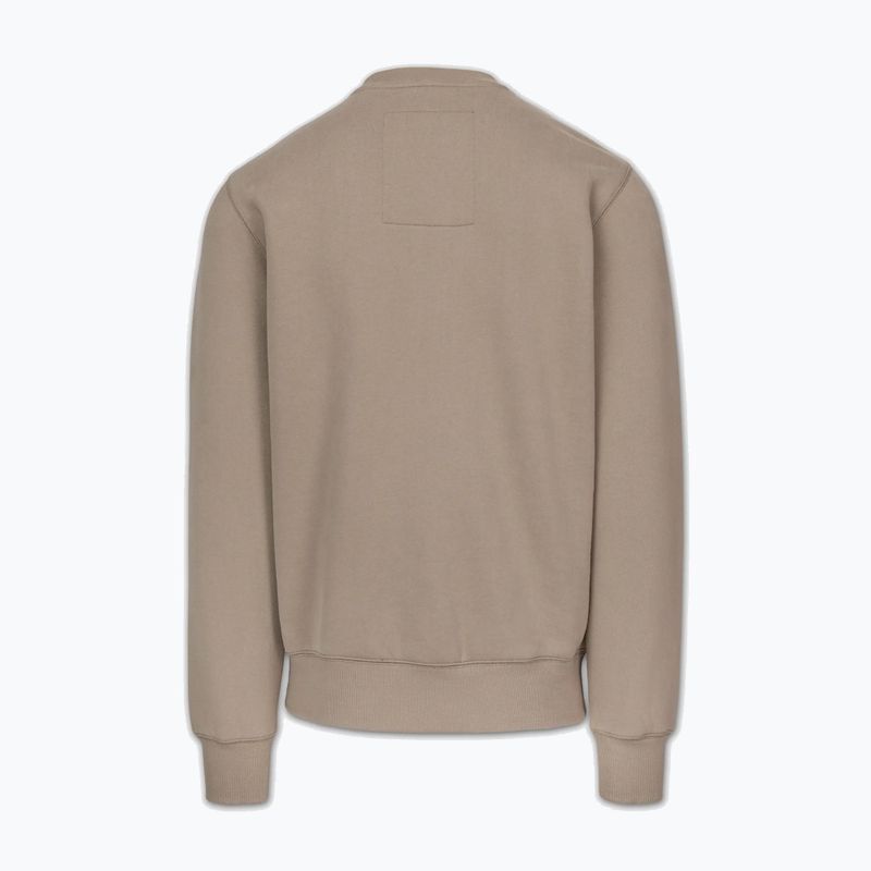 Pánská mikina Pitbull Small Logo Crewneck pale sand 7