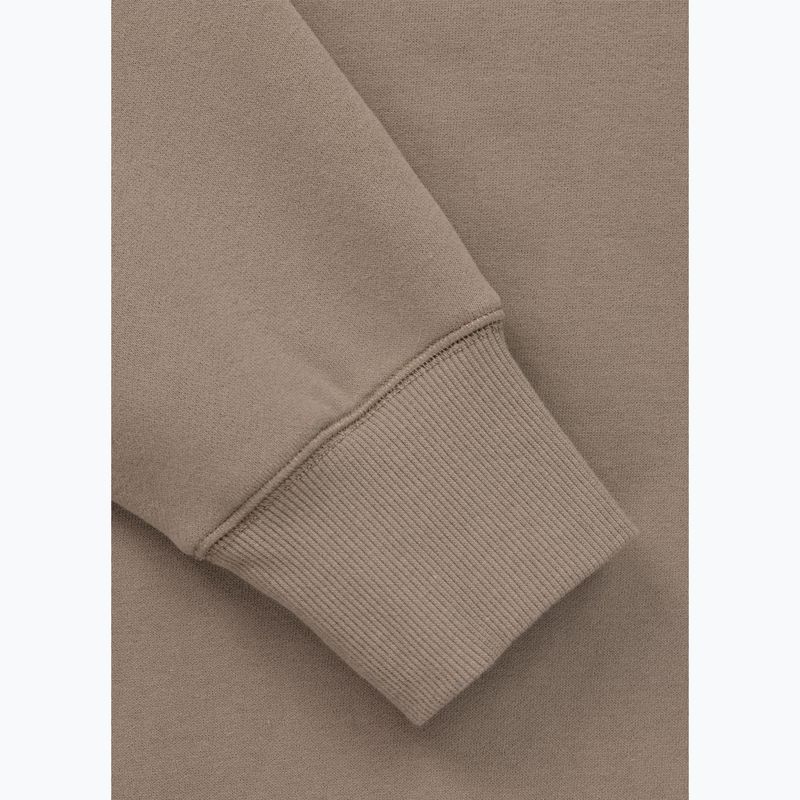 Pánská mikina Pitbull Small Logo Crewneck pale sand 10