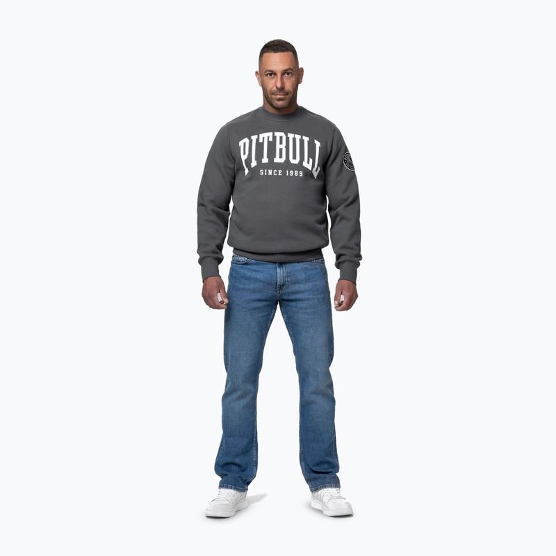 Pánská mikina Pitbull Norton Crewneck graphite 2