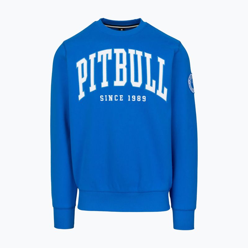 Pánská mikina Pitbull Norton Crewneck azure blue 4