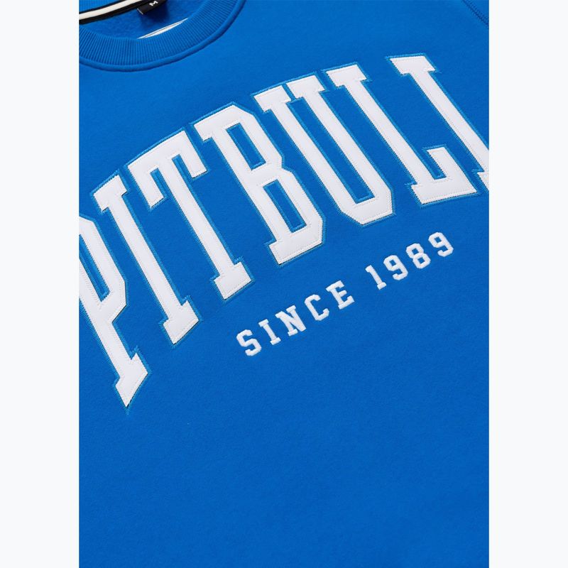Pánská mikina Pitbull Norton Crewneck azure blue 7