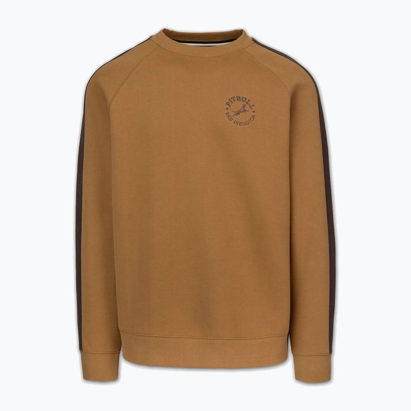 Pánská mikina Pitbull San Diego Ca Crewneck honey yellow 3
