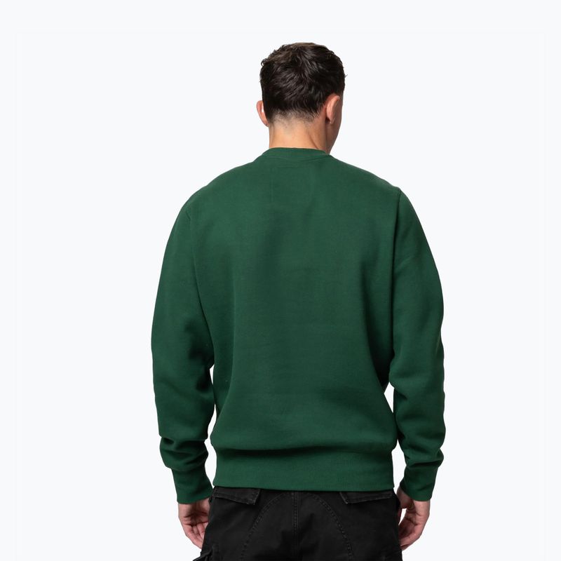 Pánská mikina Pitbull So Cal Crewneck hunter green 3