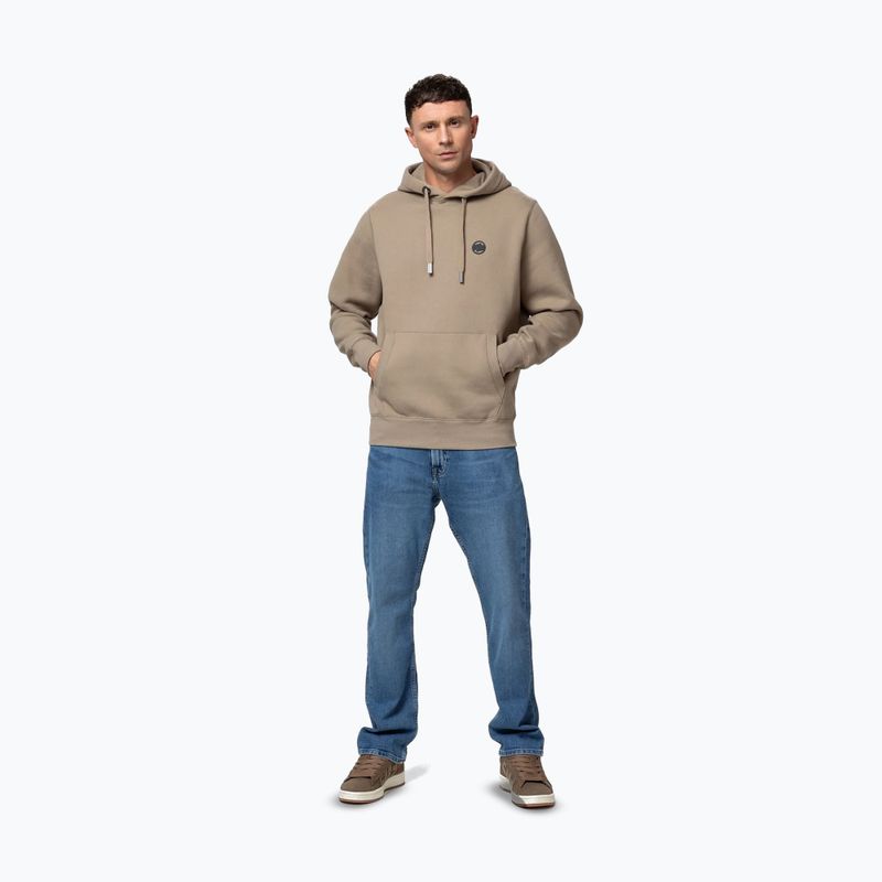 Pánská mikina Pitbull Small Logo Hooded pale sand 2