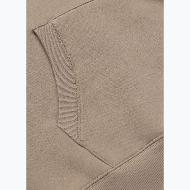Pánská mikina Pitbull Small Logo Hooded pale sand 9