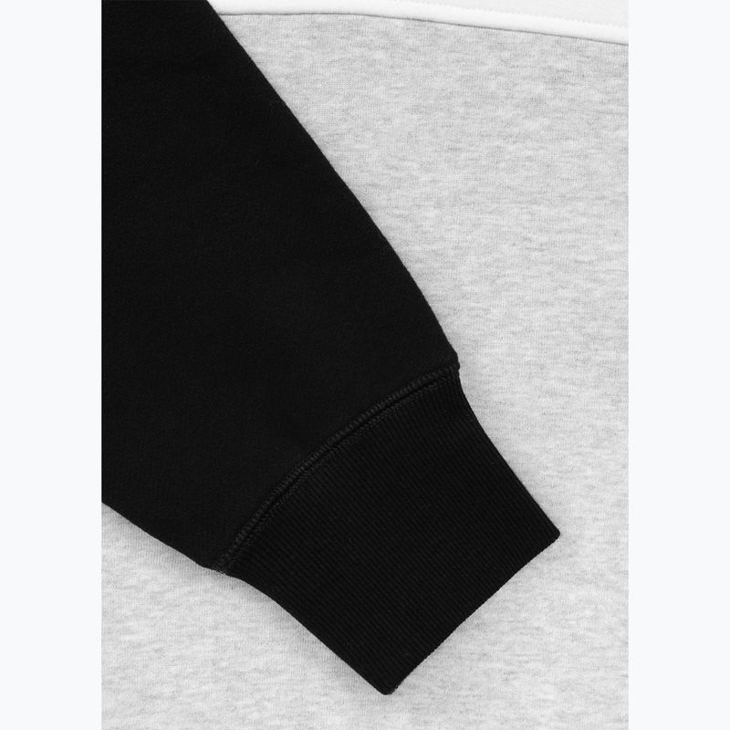 Pánská mikina Pitbull Gibson Hooded black/grey melange 6