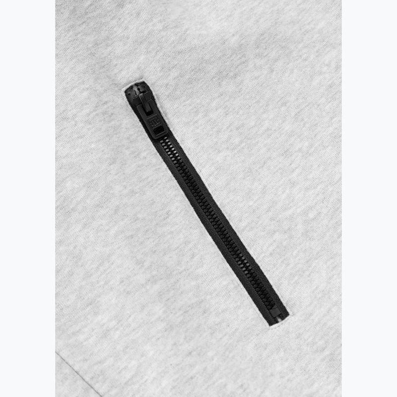 Pánská mikina Pitbull Gibson Hooded black/grey melange 7