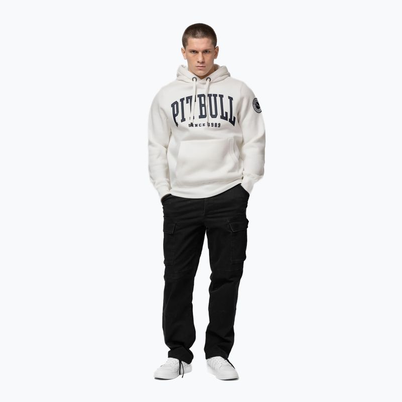 Pánská mikina Pitbull Norton Hooded off white 2