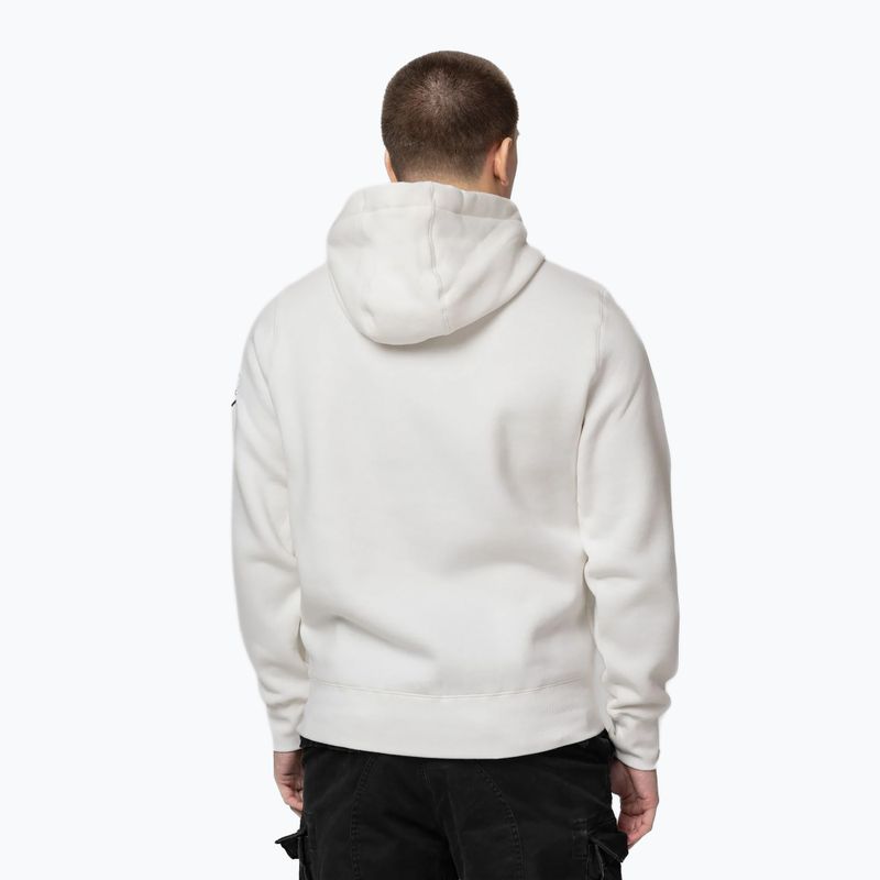 Pánská mikina Pitbull Norton Hooded off white 3