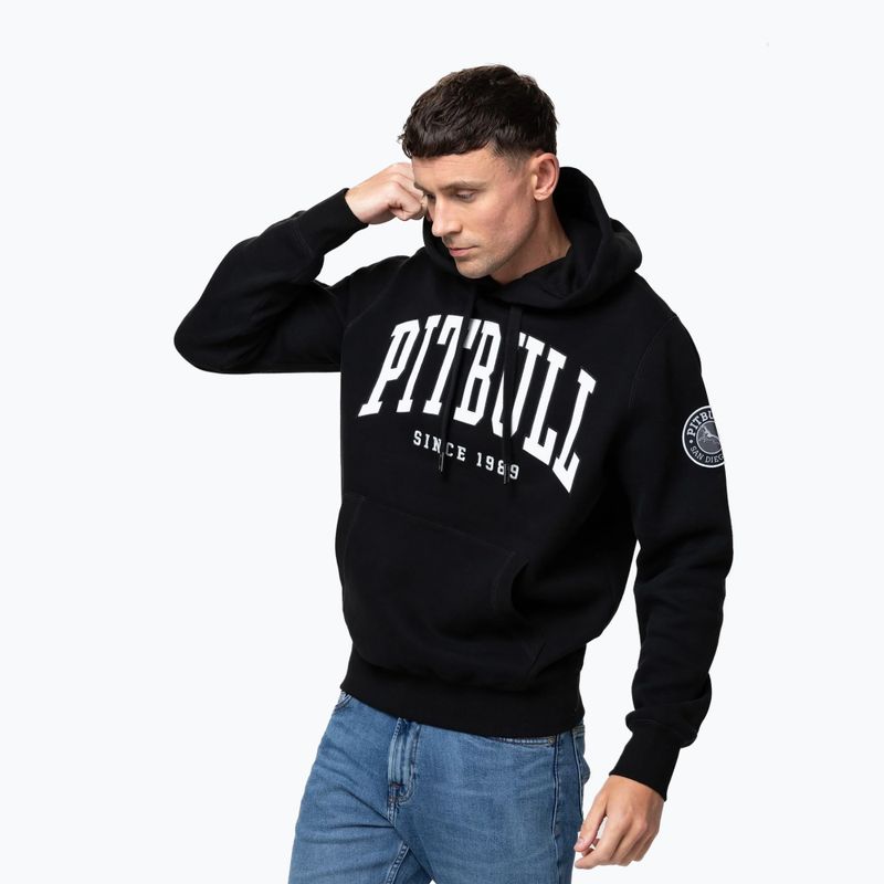 Pánská mikina Pitbull Norton Hooded black 4