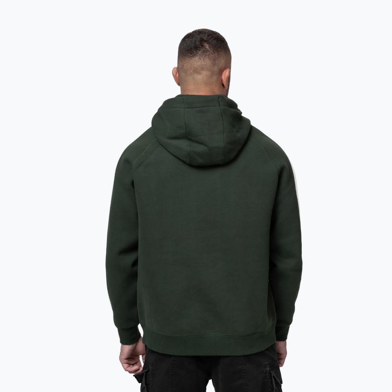Pánská mikina Pitbull San Diego Ca Hooded dark green 3