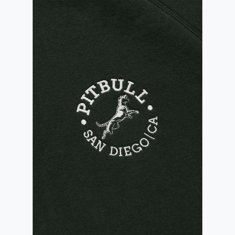 Pánská mikina Pitbull San Diego Ca Hooded dark green 7