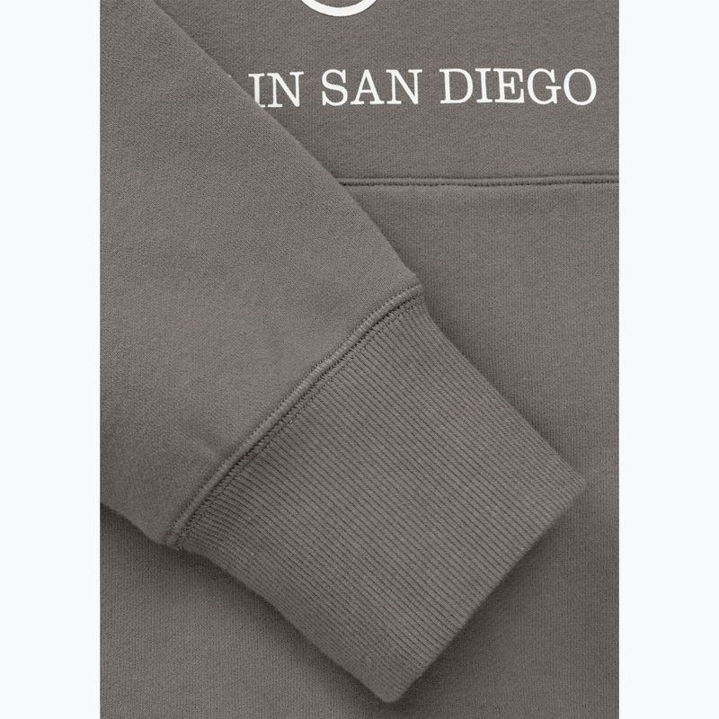 Pánská mikina Pitbull So Cal Hooded taupe 9