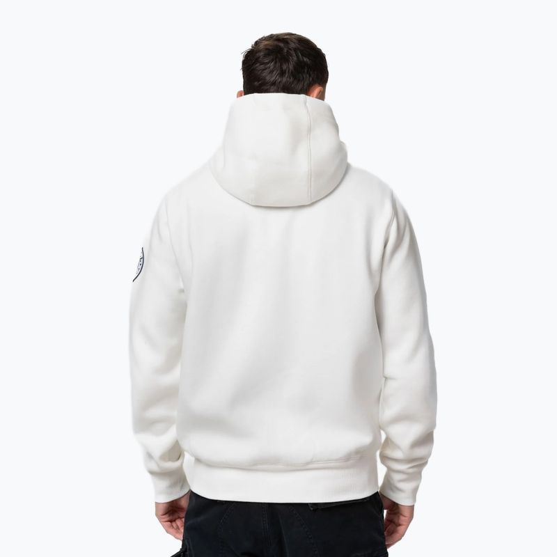 Pánská mikina Pitbull Norton Hooded Zip off-white 3