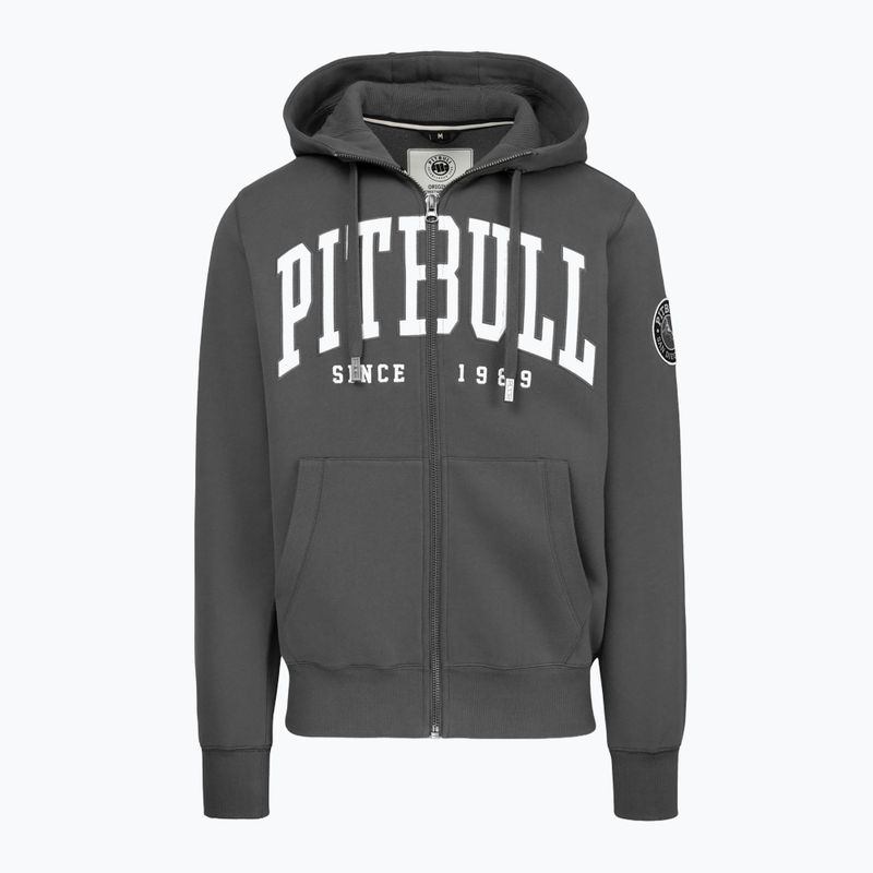 Pánská mikina Pitbull Norton Hooded Zip graphite 5