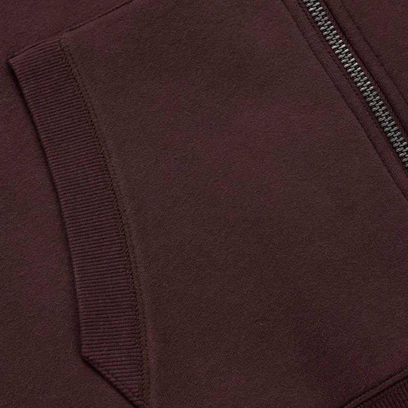 Pánská mikina Pitbull Norton Hooded Zip dark burgundy 11