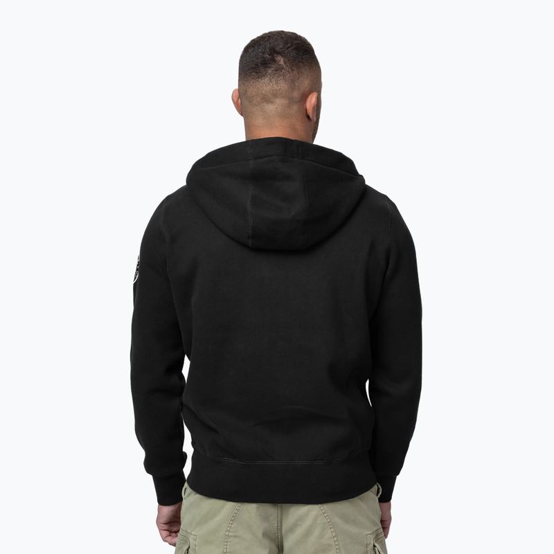 Pánská mikina Pitbull Norton Hooded Zip black 3
