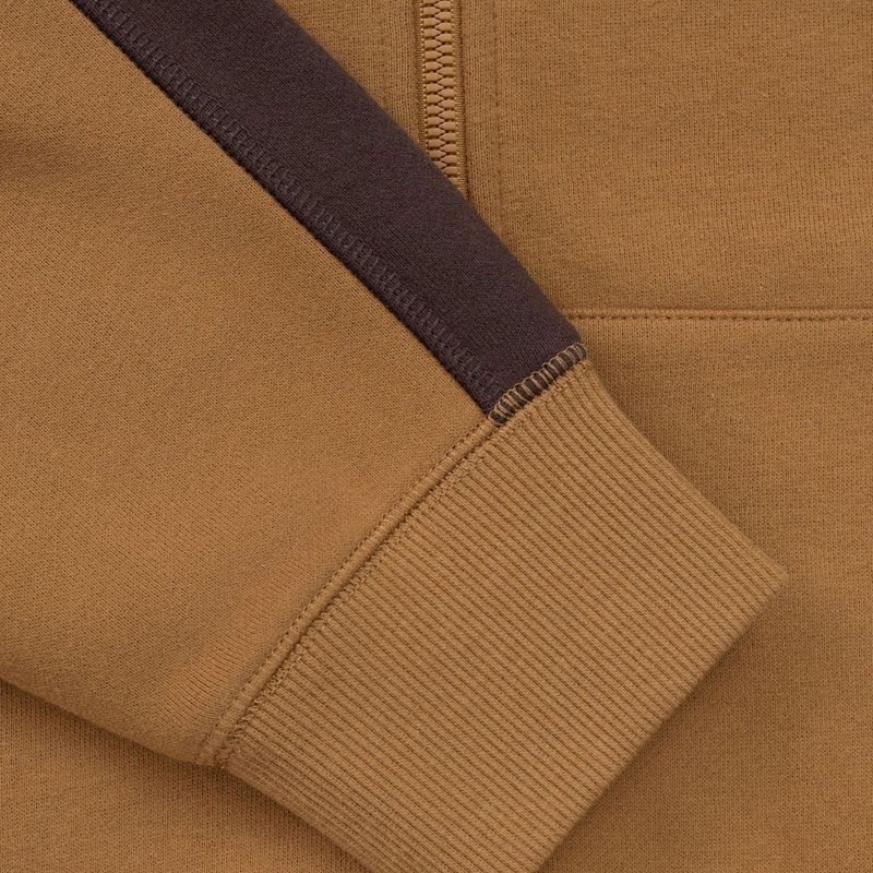 Pánská mikina Pitbull San Diego Ca s kapucí na zip honey yellow 8