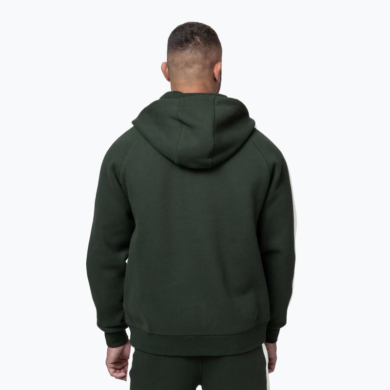 Pánská mikina Pitbull San Diego Ca Hooded Zip dark green 3
