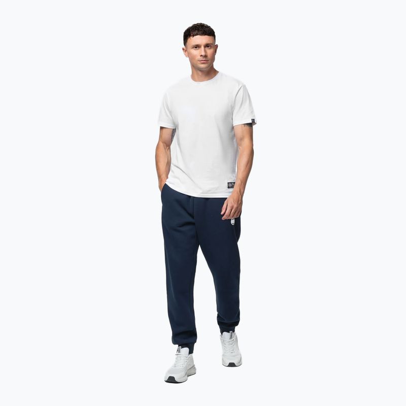 Pánské tepláky Pitbull Hilltop Track Hatton dark navy 2