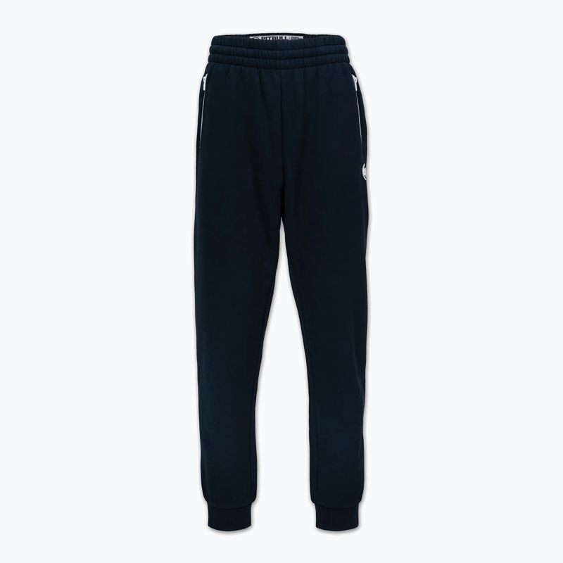 Pánské tepláky Pitbull Hilltop Track Hatton dark navy 3