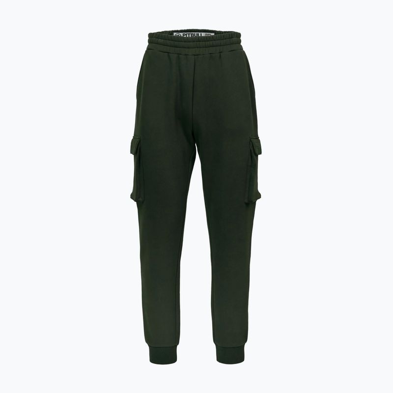 Pánské tepláky Pitbull Cypress Sport Cargo dark green 5