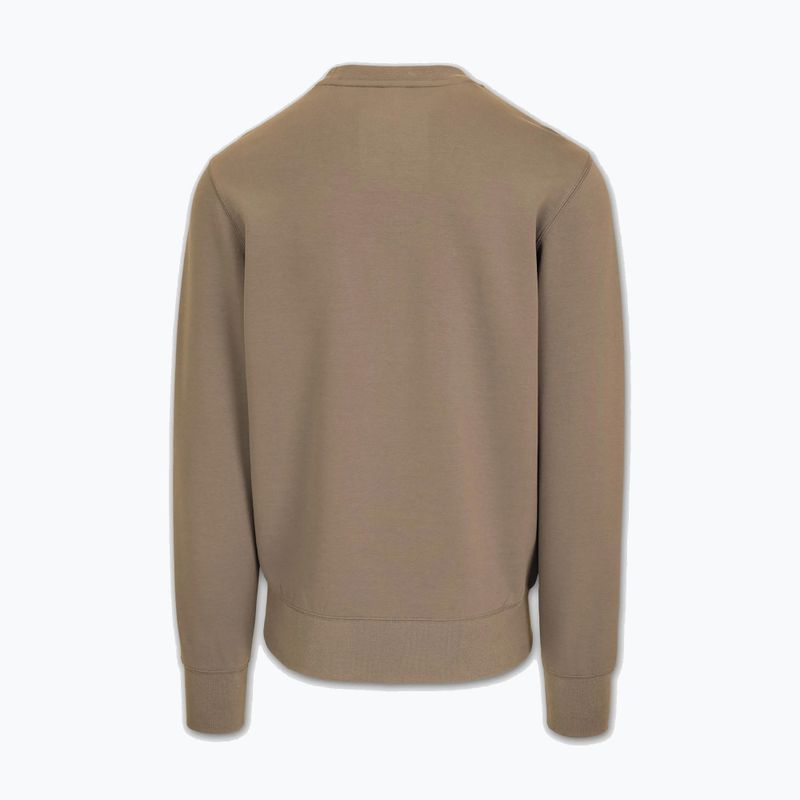 Pánská mikina Pitbull Sampson Crewneck Sweatshirt pale sand 6