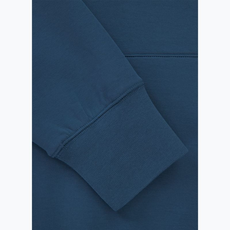 Pánská mikina Pitbull Sampson Hooded Sweatshirt petrol blue 9