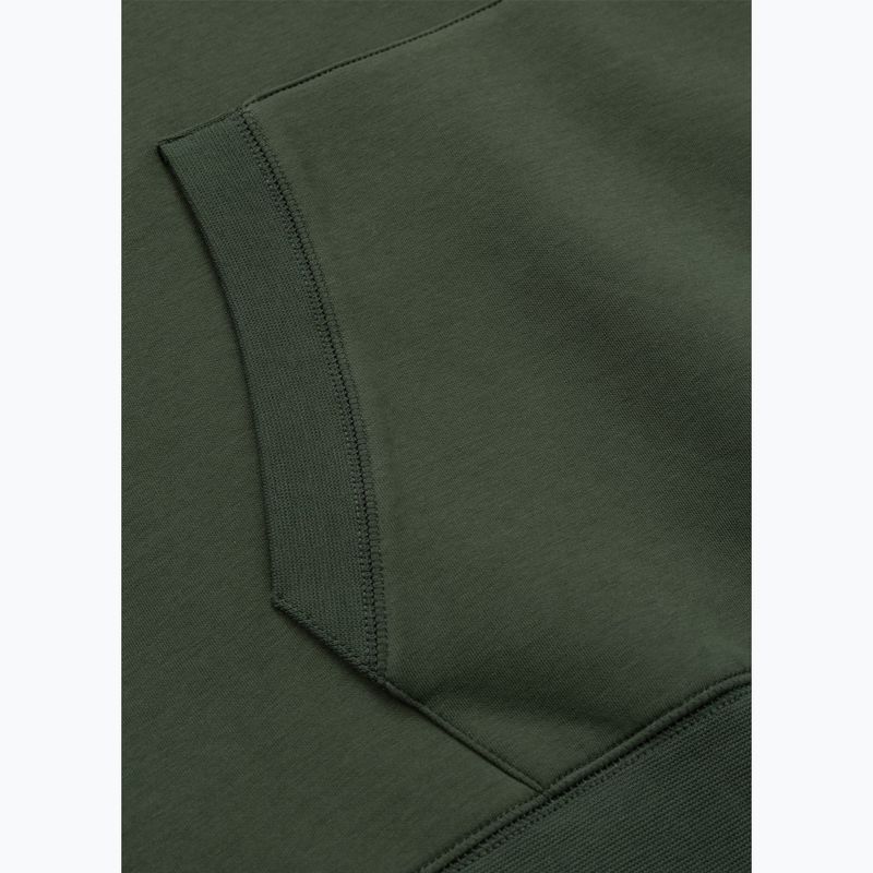 Pánská mikina Pitbull Sampson Hooded Sweatshirt old green 8