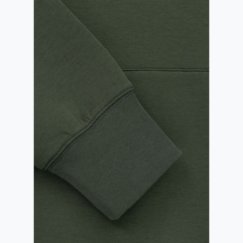 Pánská mikina Pitbull Sampson Hooded Sweatshirt old green 9