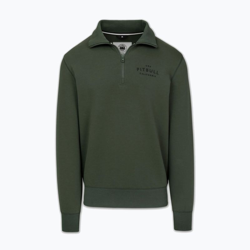 Pánská mikina Pitbull Sampson HZ old green 5