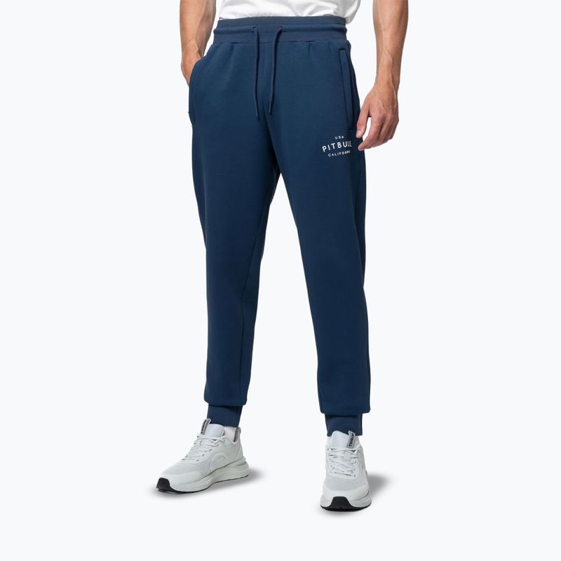 Pánské tepláky Pitbull Sampson Track Pants petrol blue
