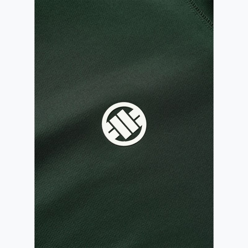 Pánská mikina Pitbull Trackjacket Tape Logo Terry Group bottle green 9