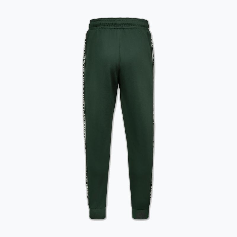 Pánské tepláky Pitbull Trackpants Tape Logo Terry Group bottle green 7