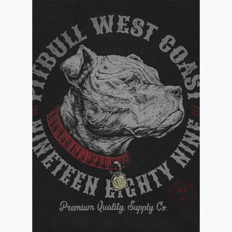 Pánská mikina Pitbull Strenght & Respect Crewneck washed dark graphite 8