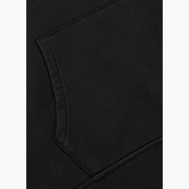 Pánská mikina Pitbull Orlando Hooded washed dark graphite 7