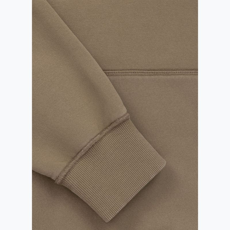 Pánská mikina Pitbull Orlando Hooded coyote brown 4