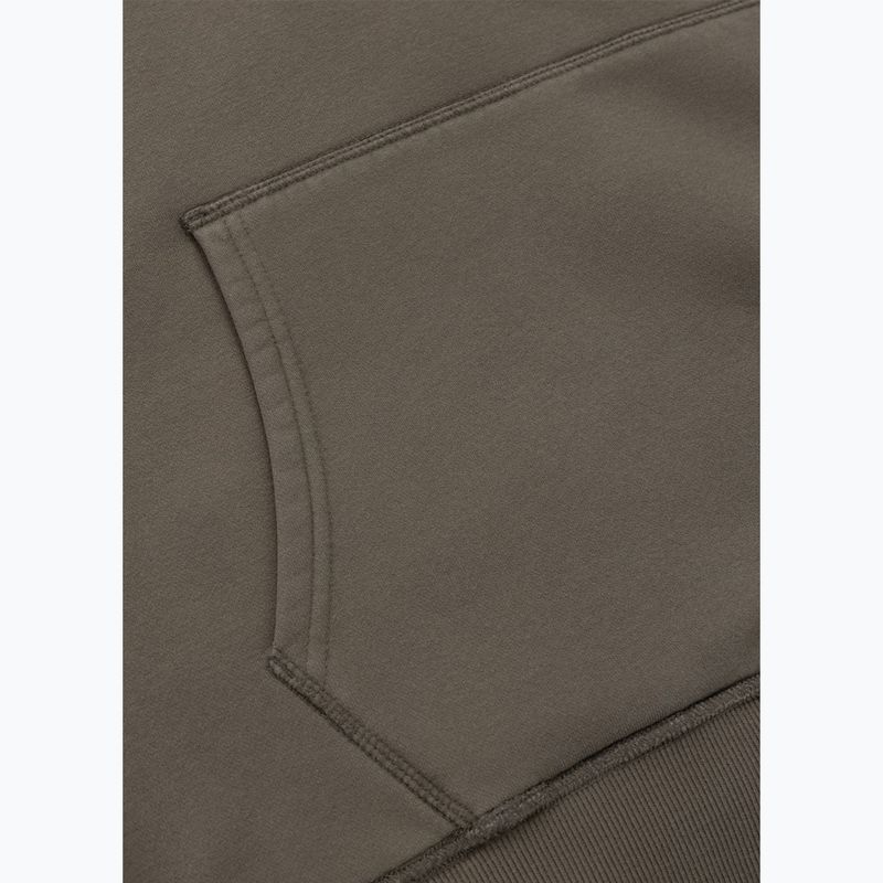 Pánská mikina Pitbull Santa Muerte Hooded major olive 11