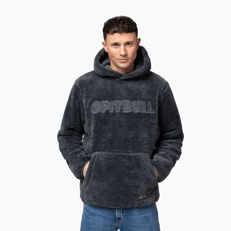 Pánská mikina Pitbull Aragon Hooded graphite